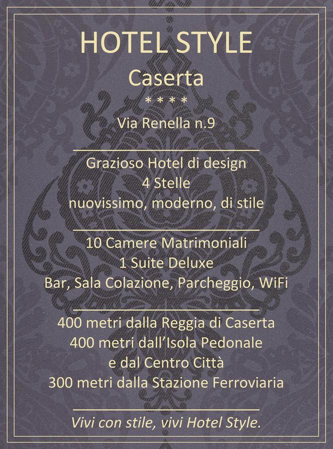 Hotel Style Caserta Exterior foto